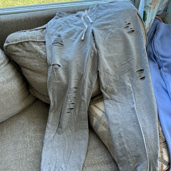 Lily & Lottie | Pants & Jumpsuits | Ripped Sweat Pants They Were ...